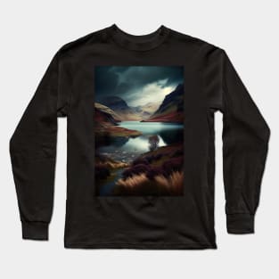 Great Britain Landscape Long Sleeve T-Shirt